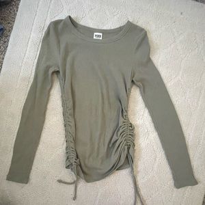 Woman’s green long sleeve top. Size small